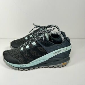 Merrell Antora Turbulence Qform 2 Lace Up Sneaker Womens 8 Blue J84814